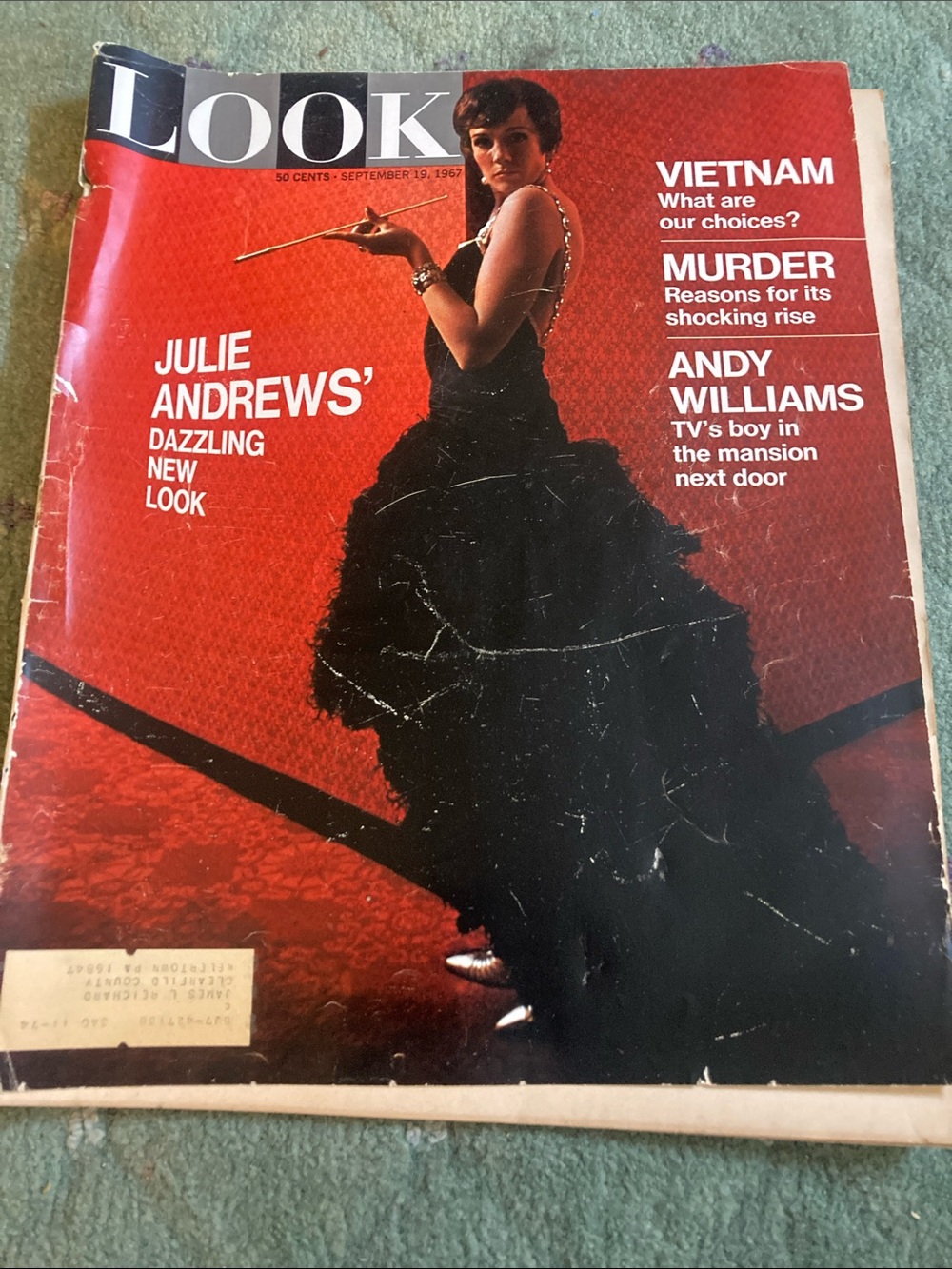 1967 Julie Andrews Look Magazine